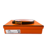 Hermes H Belt Blanc Etoupe