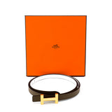 Herme White H Belt