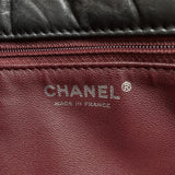 Chanel Black Aged Calfskin Quilted Reissue 2.55 Tote Bag