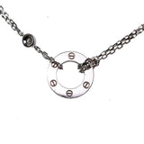 Diamond Love Bracelet 18K White Gold.