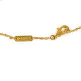 Van Cleef & Arpels Mother of Pearl Vintage Alhambra Pendant Necklace 18K Yellow Gold