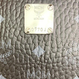 Visetos Coated Canvas Stark Side Stud Backpack Black.