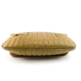 Hurrah Quilted Leather Shoulder Bag Beige Khaki.