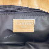 Hurrah Quilted Leather Shoulder Bag Beige Khaki.