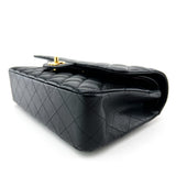 Chanel Medium Black Classic Caviar Flap Bag Gold Hardware