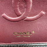 Chanel Black Quilted Caviar Leather Medium Classic Double Flap Bag