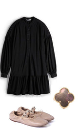 Valentino Rockstud Ballerina Flats and Van Cleef Alhambra Ring - Luxybit