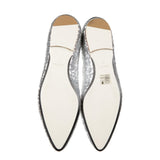 Loewe Silver Sequined Leather Chelsea Boots