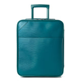 Louis Vuitton Cyan Epi Leather Pegase 45 Suitcase
