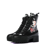 Louis Vuitton Cat Catogram Laureate Platform Desert Boots