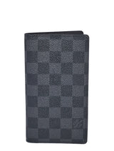 Louis Vuitton Damier Graphite Canvas Checkbook Wallet - Luxybit
