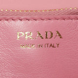 Pink Woven Straw Dots Wallet on Chain Shoulder Bag - LUXYBIT