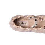 Valentino Rockstud Ballerina Flats