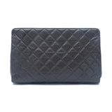 Chanel Caviar Timeless CC Large Frame Clutch Bag