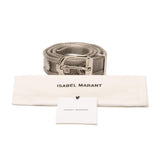 Isabel Marant Mesh Metal Chainmail Bisa Belt Silver M.