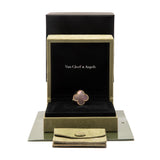 Van Cleef & Arpels Grey Mother of Pearl Magic Alhambra Ring