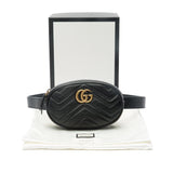 Gucci GG Black Marmont Waist Belt Bag