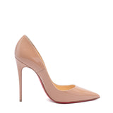 Christian Louboutin Patent So Kate 120 Pumps Nude