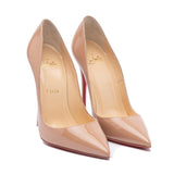 Christian Louboutin Patent So Kate 120 Pumps Nude