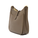 Hermes Etain Evelyne Bag with Gold Hardware
