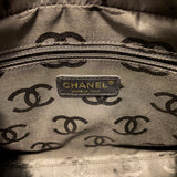 Chanel Black Quilted Leather Contrast Stitch Surpique Bowler Bag