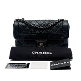 Chanel Classic Black Leather Flap Bag