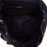 Prada Black Nylon Zainetto Backpack Bag