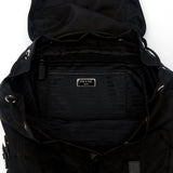 Prada Black Nylon Zainetto Backpack Bag