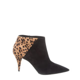 Saint Laurent Leopard Kiki Ankle Boots