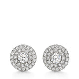 Tiffany & Co Platinum Soleste Diamond Earrings