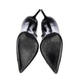 Saint Laurent Studded Point-Toe Ankle Bootie