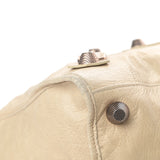 Balenciaga Praline Lambskin Leather Giant 21 Rose Gold Work Bag
