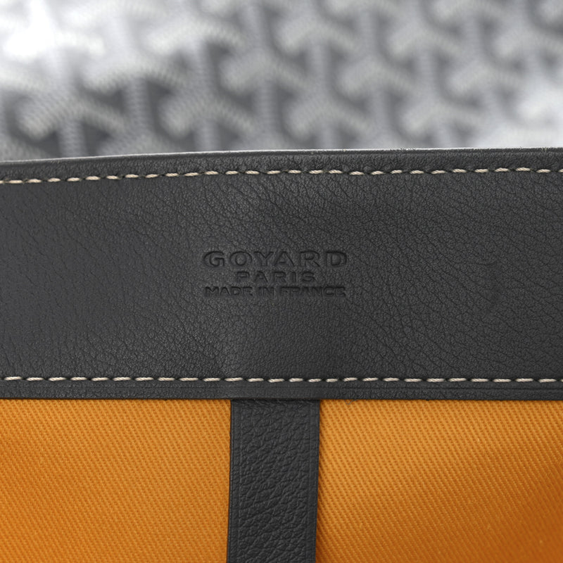 Goyard Grey Goyardine Coated Canvas and Leather Saint Louis