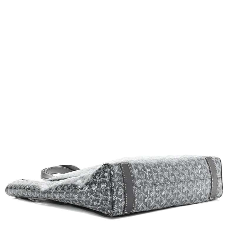 GOYARD 'Voltaire' Tote With Strap Grey