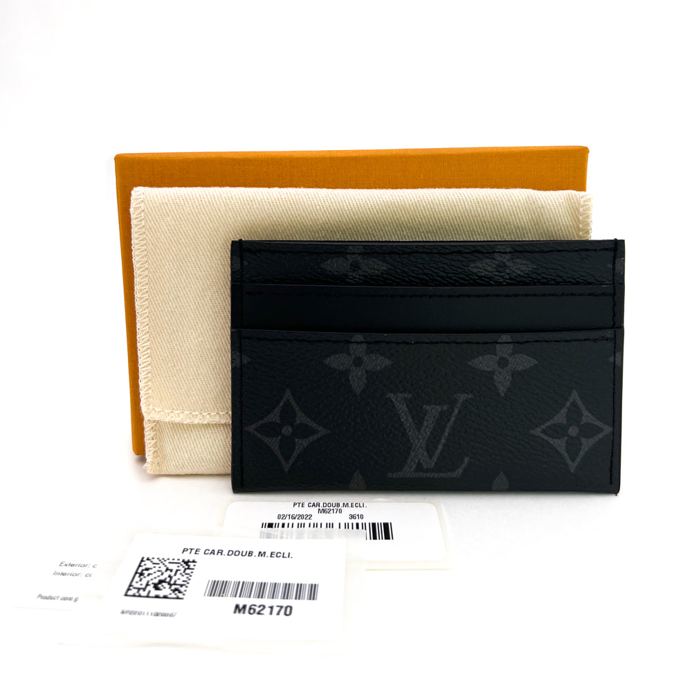 louis vuitton card sleeve LOUIS VUITTON Card Holder Armagnac Monogram