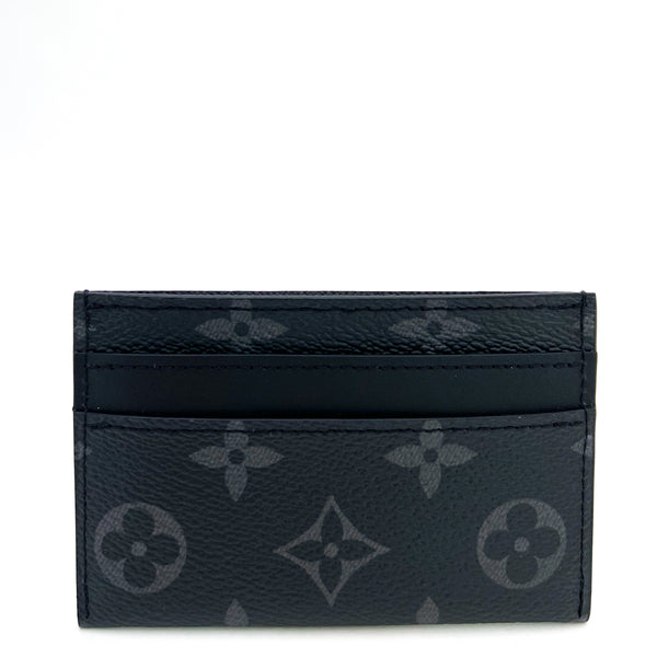 Louis Vuitton M62170 Monogram Eclipse Porte-Cartes Double Card Wallet 