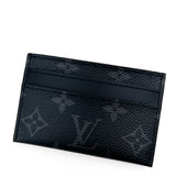 Louis Vuitton Black and Grey Card Wallet M62170