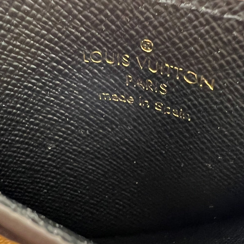 Authentic New Louis Vuitton Monogram Reverse Canvas Key Holder And Bag Charm