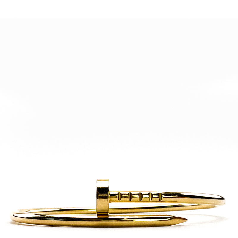 Cartier Yellow Gold Juste Un Clou Bracelet Small Model 