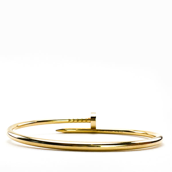 Cartier Yellow Gold Juste Un Clou Bracelet Small Model 