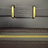 Hermes Ebene Military Toile Vache Hunter Herbag Zip Retourne 20