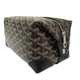 Goyard Black Goyardine Bowling 25 Toiletry Bag
