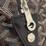 Goyard Black Goyardine Bowling 25 Toiletry Bag