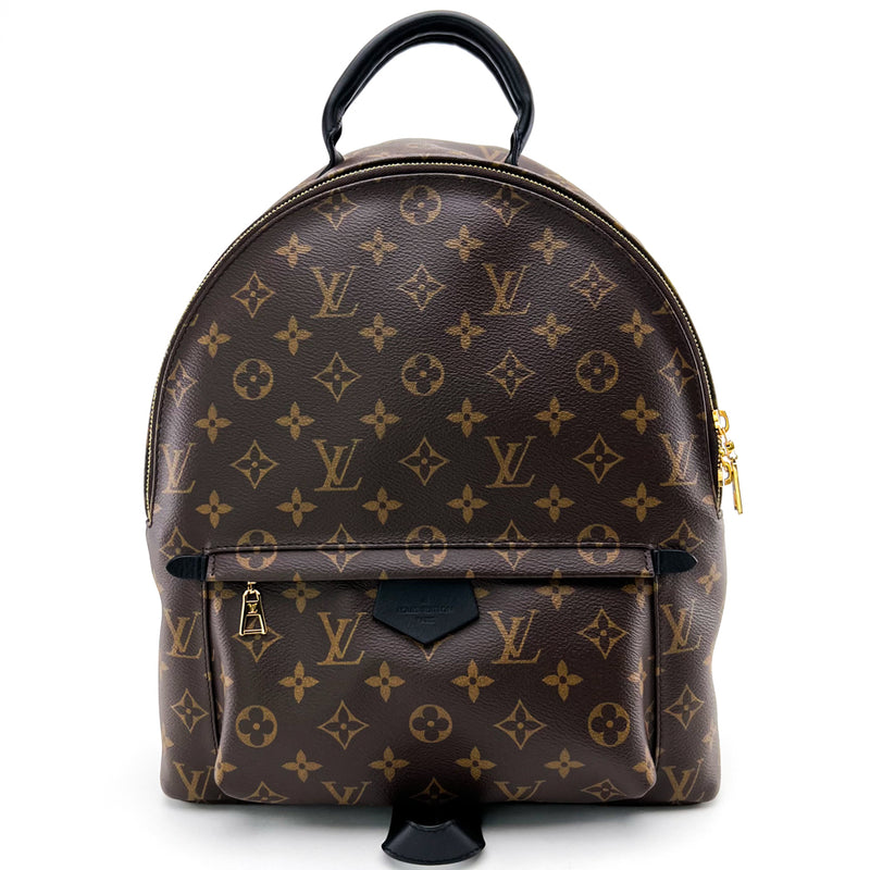 LOUIS VUITTON Authentic Monogram Palm Springs MM Backpack Medium