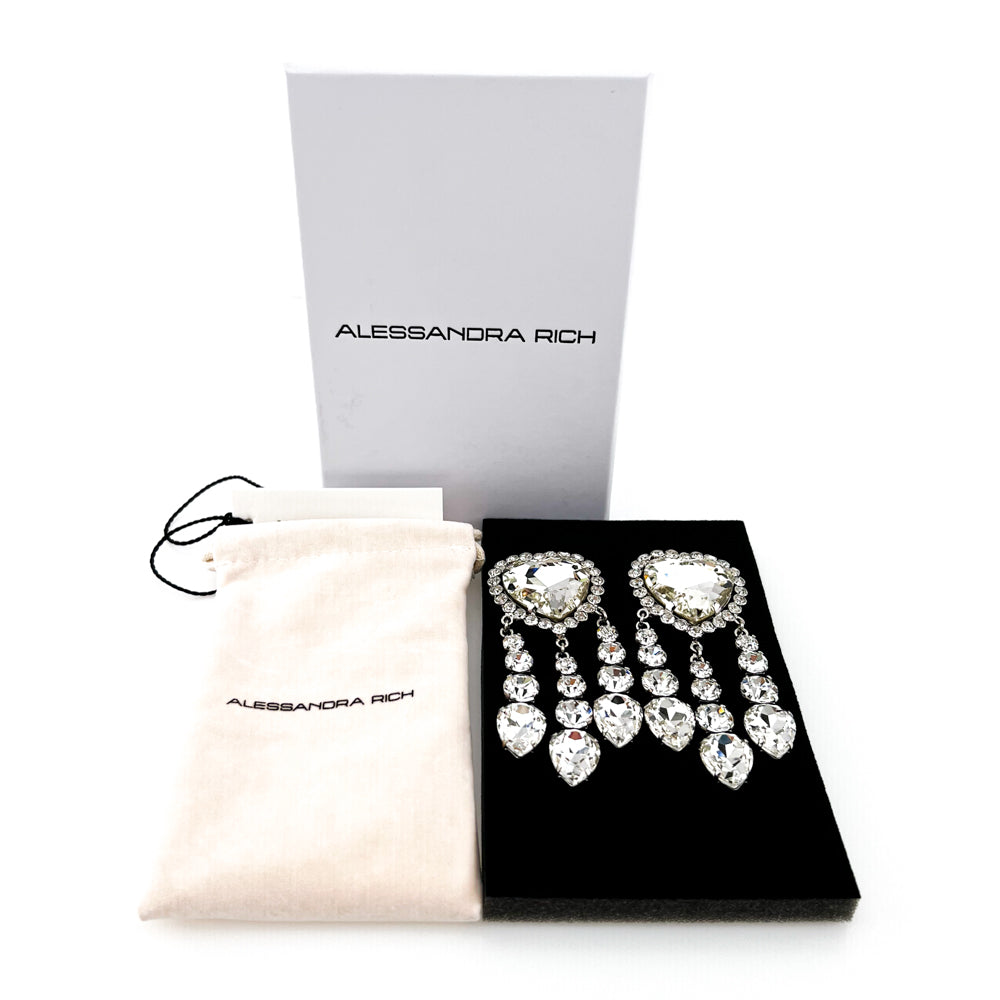ピアス ALESSANDRA RICH l bow earrings (FABA3257J0024 0001) BOW EARRINGS – Alessandra Rich