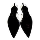 Alessandra Rich White Patent Leather Made in Italy