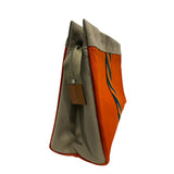 Hermes Feu Canvas Hermes Travel Cosmetic Pouch