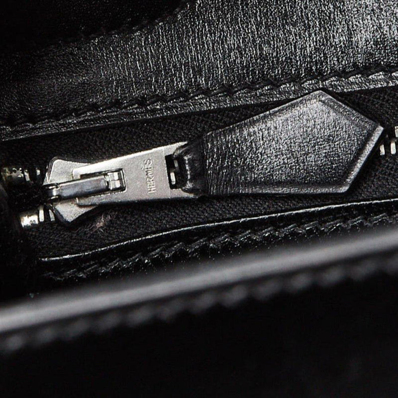 Hermes Kelly 32 black box calf ASL6538 – LuxuryPromise