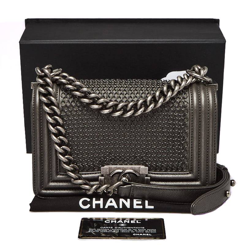 Chanel Quilted Side Note Flap, Black Lambskin with Gold Hardware, Black  Lambskin with Gold Hardware, New in Box, Julia…