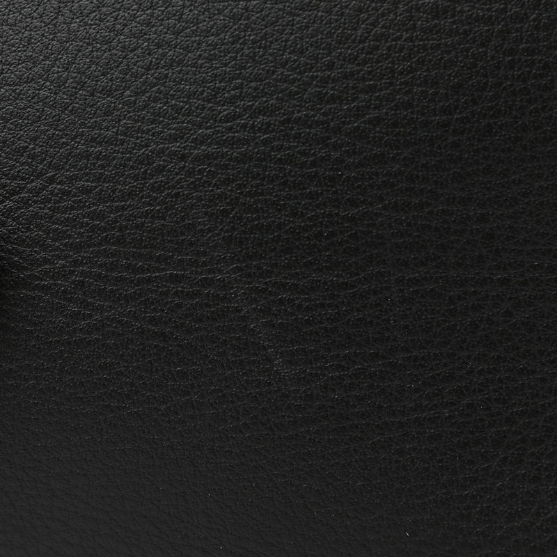 Balenciaga Black Calfskin Leather Papier Za Blackout B4 Perforated Leather Tote